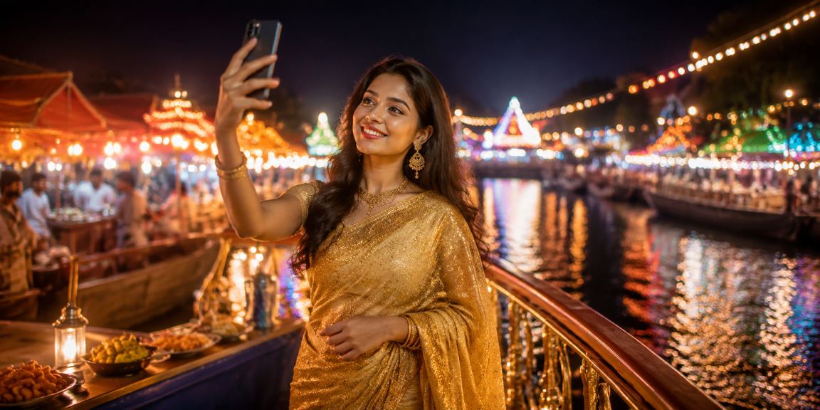 A Bangladeshi woman enjoying casino games on mobile in Comilla